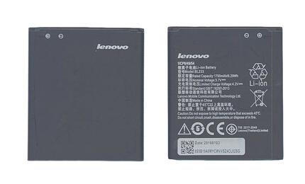 Аккумуляторная батарея для смартфона Lenovo BL233 A3600 3.7V Black 1700mAh 6.29Wh