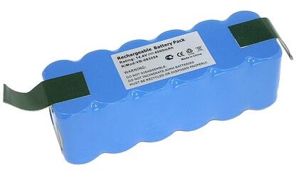 Аккумулятор для пылесоса iRobot Roomba 600, 800, 980 Li-ion 4000mAh 14.4V синий
