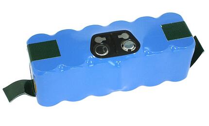 Аккумулятор для пылесоса iRobot Roomba 600, 800, 980 Li-ion 4000mAh 14.4V синий - фото 2