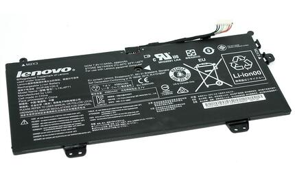 Аккумуляторная батарея для ноутбука Lenovo L14M4P73 700-11ISK 7.6V Black 4680mAh Orig Аккумуляторная батарея для ноутбука Lenovo L14M4P73 700-11ISK 7.6V Black 4680mAh Orig