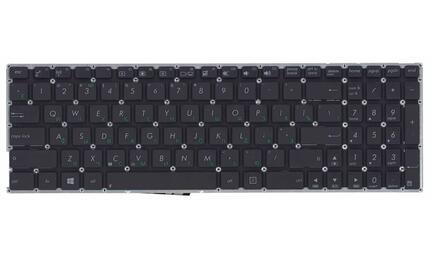 Клавиатура для ноутбука Asus (X756) Black, (No Frame), RU горизонтальный Enter - фото 2