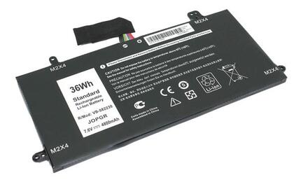 Аккумуляторная батарея для ноутбука Dell J0PGR Latitude 12 5285 7.6V Black 4800mAh OEM Аккумуляторная батарея для ноутбука Dell J0PGR Latitude 12 5285 7.6V Black 4800mAh OEM