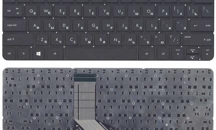Клавиатура для ноутбука HP Envy (X2) Black, (No Frame) RU
