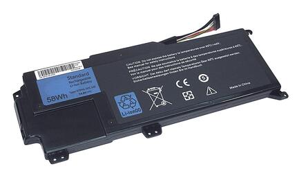 Аккумуляторная батарея для ноутбука Dell V79Y0 XPS 14Z Ultrabook 14.8V Black 3900mAh OEM