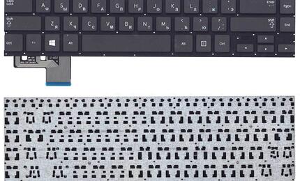 Клавиатура для ноутбука Samsung (535U4С, 530U4C, 530U4B) Black, (No Frame), RU