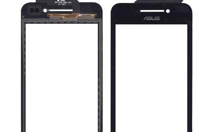 Тачскрин (Сенсорное стекло) для смартфона Asus ZenFone 4 (A400CG) черное