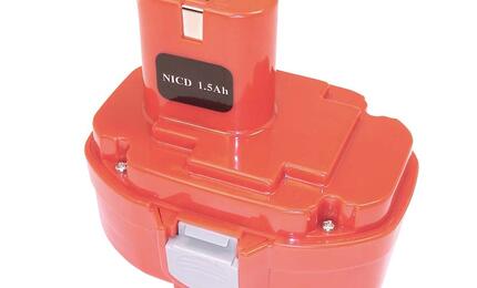 Аккумулятор для шуруповерта Makita 1822 5026DA 1.5Ah 18V красный Ni-Cd