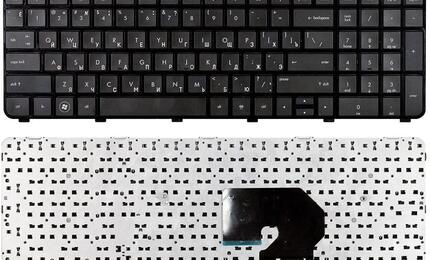 Клавиатура для ноутбука HP Pavilion DV7-6000 Black, (Black Frame) RU