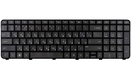 Клавиатура для ноутбука HP Pavilion DV7-6000 Black, (Black Frame) RU - фото 2