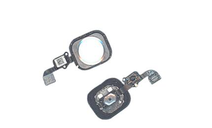 Кнопка HOME в сборе с механизмом и шлейфом для iPhone 6 белая