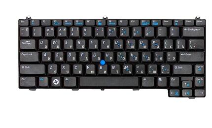 Клавиатура для ноутбука Dell Latitude (D420, D430), с указателем (Point Stick) Black, RU - фото 2