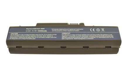 Усиленная аккумуляторная батарея для ноутбука Acer AS07A31 Aspire 2930 11.1V Black 10400mAh OEM Усиленная аккумуляторная батарея для ноутбука Acer AS07A31 Aspire 2930 11.1V Black 10400mAh OEM - фото 4
