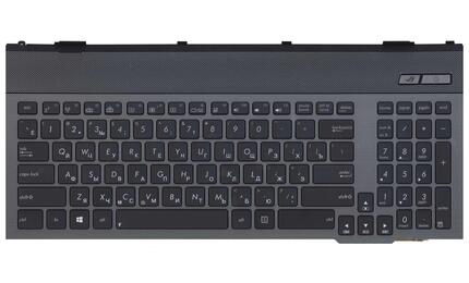 Клавиатура для ноутбука Asus G55, G55V, G55VW с подсветкой (Light), Black, (Black Frame) RU - фото 2