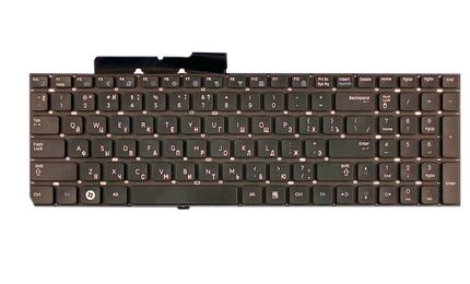 Клавиатура для ноутбука Samsung (QX530, RF510, RF511, SF510, NP-RF510, NP-RF511) Black, (No Frame) RU - фото 2