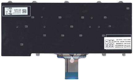 Клавиатура для ноутбука Dell Latitude E5250 E5250T E5270 E7250 E7270, XPS 12 9250 Latitude 12 7275 E7270 E5270 Black, (No Frame) RU Длина шлейфа 5 см. - фото 3