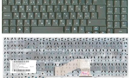 Клавиатура для ноутбука Benq Joybook (A53) Black, RU