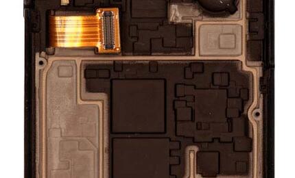 Матрица с тачскрином (модуль) для Samsung Galaxy S3 mini GT-I8190 синий с рамкой - фото 2