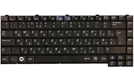 Клавиатура для ноутбука Samsung (R410, R460, R453, R458, R408, R403) Black, RU - фото 2