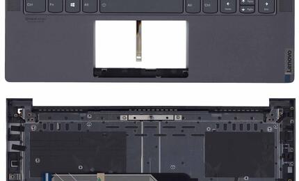 Клавиатура для ноутбука Lenovo Yoga 7 Slim 14ARE05 Black, (Black TopCase) RU