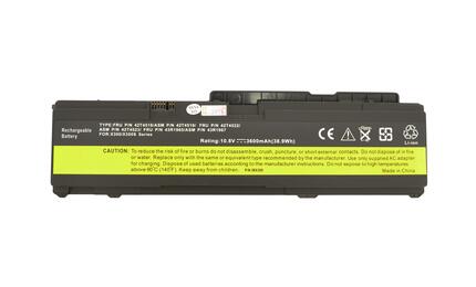 Аккумуляторная батарея для ноутбука Lenovo-IBM 43R1965 ThinkPad X300 10.8V Black 3600mAh OEM