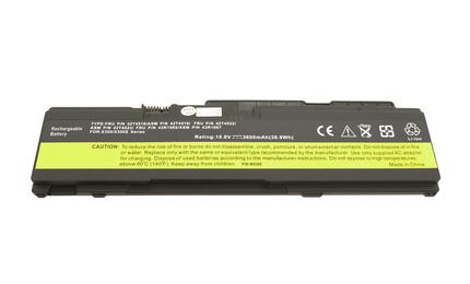 Аккумуляторная батарея для ноутбука Lenovo-IBM 43R1965 ThinkPad X300 10.8V Black 3600mAh OEM - фото 4