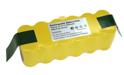Аккумулятор для пылесоса iRobot Roomba 500 4000mAh 14.4V желтый