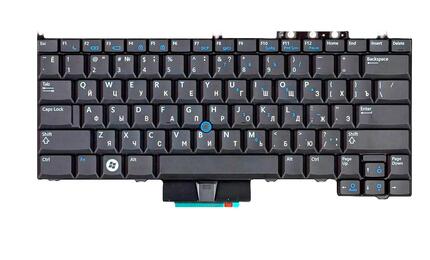 Клавиатура для ноутбука Dell Latitude (E4300) с указателем (Point Stick) Black, RU - фото 3