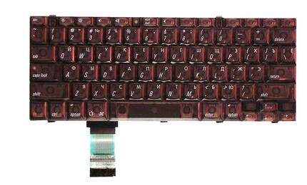 Клавиатура для ноутбука Apple PowerBook G3 (M7572) Black, RU (горизонтальный энтер) - фото 2