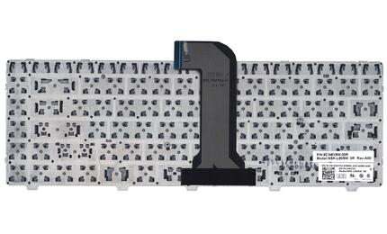 Клавиатура для ноутбука Dell Inspiron (14-3421, 14R-5421) Black, (Black Frame), RU - фото 3