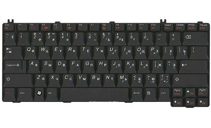 Клавиатура Lenovo IdeaPad (Y330, Y430, U330, Y510) Black RU - фото 2