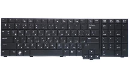 Клавиатура для ноутбука HP EliteBook (8740W) с указателем (Point Stick) Black, RU - фото 2