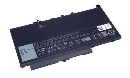 Аккумуляторная батарея для ноутбука Dell 7CJRC Latitude 12 E7270 11.4V Black 3530mAh Аккумуляторная батарея для ноутбука Dell 7CJRC Latitude 12 E7270 11.4V Black 3530mAh
