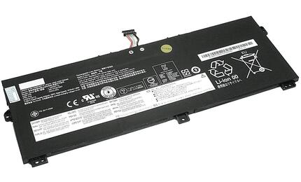 Аккумуляторная батарея для ноутбука Lenovo L18L3P72 ThinkPad X390 11.55V Black 4211mAh