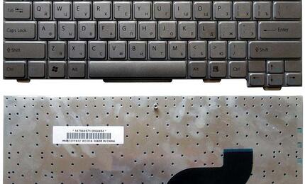 Клавиатура для ноутбука Sony Vaio (VGN-TX) Silver, RU