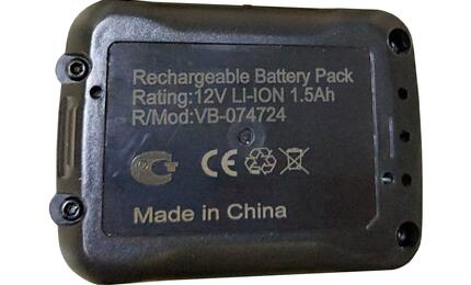 Аккумулятор для шуруповерта Makita BL1041B 1.5Ah 12V черный Li-ion - фото 2