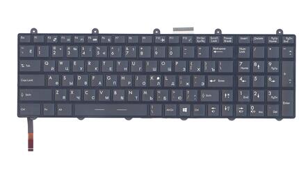 Клавиатура для ноутбука MSI (GE60, GE70, GT60, GP60, GT70, GP70) с подсветкой (Light) Black, (Black Frame) RU - фото 2
