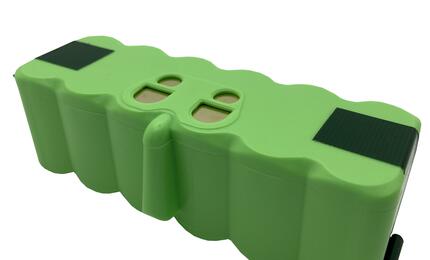 Аккумулятор для пылесоса iRobot Roomba 600, 800, 980 Li-ion 4800mAh 14.4V зеленый