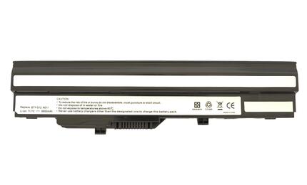 Усиленная аккумуляторная батарея для ноутбука MSI BTY-S12 Wind U100 11.1V Black 6600mAh OEM