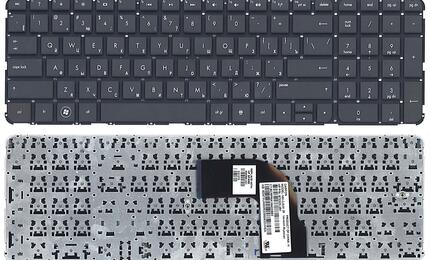Клавиатура для ноутбука HP Pavilion (DV7-7000) Black, (No Frame) RU
