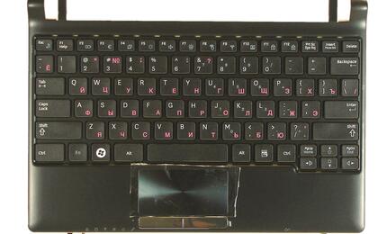 Клавиатура для ноутбука Samsung (N250) Black, (Black TopCase), RU