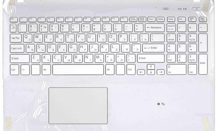 Клавиатура для ноутбука Sony (SVF15), White, (White Frame) RU - фото 2