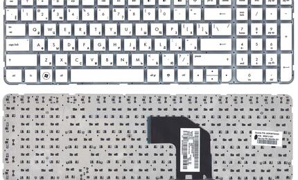 Клавиатура для ноутбука HP Pavilion (G6-2000) White, (No Frame) RU