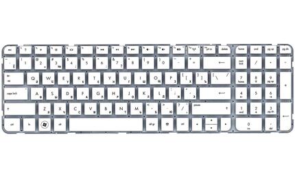 Клавиатура для ноутбука HP Pavilion (G6-2000) White, (No Frame) RU - фото 2