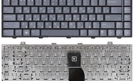 Клавиатура для ноутбука Dell Studio (1450, 1457, 1458, XPS L401, L501) Black, RU