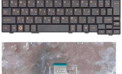 Клавиатура для ноутбука Toshiba (AC100-117, AC100, AZ100, AC100-10D, AC100-10U, AC100-10Z) Black, RU