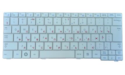 Клавиатура для ноутбука Samsung (N140, N150, N145, N144, N148) White, RU - фото 2