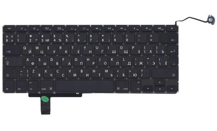 Клавиатура Apple MacBook Pro (A1297) Black, (No Frame), RU (вертикальный энтер) - фото 2