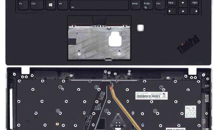 Клавиатура для ноутбука Lenovo ThinkPad X1 Carbon Gen 7 v.2 Black, (Black TopCase) RU