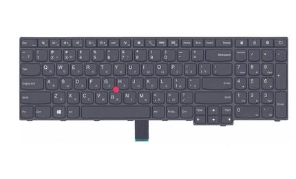 Клавиатура для ноутбука Lenovo Thinkpad Edge (E550) с указателем (Point Stick) Black, (Black Frame), RU - фото 2
