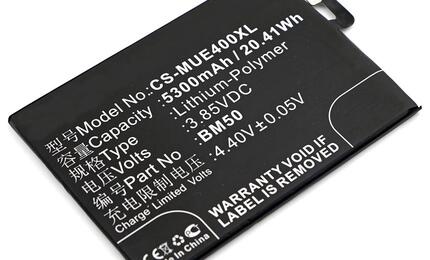 Аккумуляторная батарея для Xiaomi CS-MUE400XL Mi Max 2 3.85V Black 5300mAh 20.41Wh